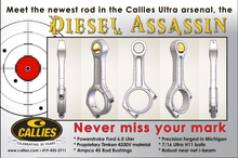 Load image into Gallery viewer, Callie's Forged Rods - 6.0 POWERSTOKE (2003-2007)