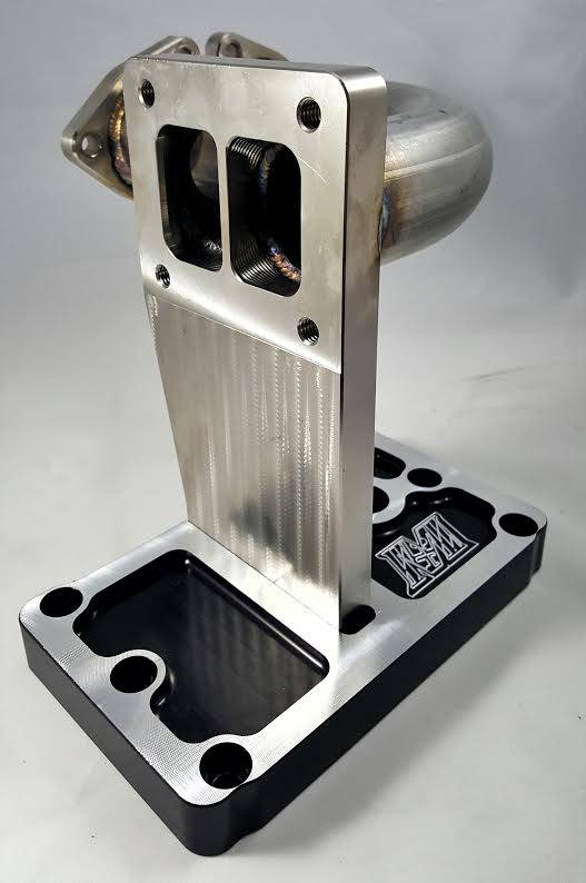 MPD T4 SINGLE TURBO PEDESTAL AND TURBO INSTALL SYSTEM - 6.4L POWERSTROKE