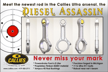 Load image into Gallery viewer, Callie&#39;s Forged Rods - 6.0 POWERSTOKE (2003-2007)
