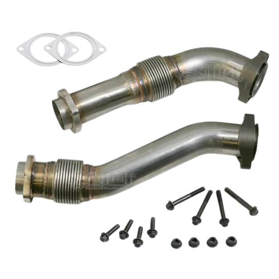 RiffRaff Bellowed Up-Pipe Kit - 7.3 Powerstroke (94-E99)